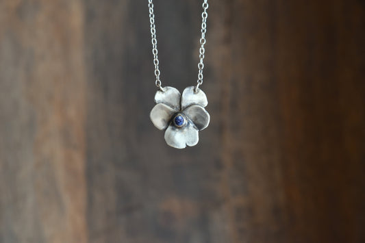 VOILET TANZANITE - ketting