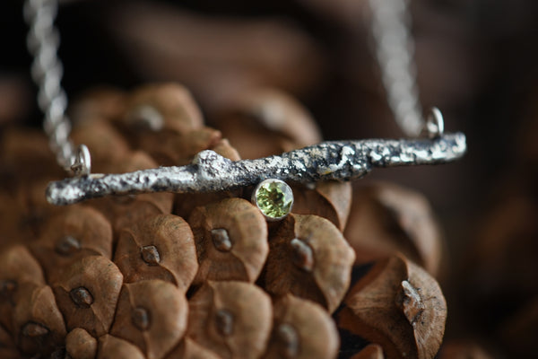 TWIG PERIDOT I - ketting