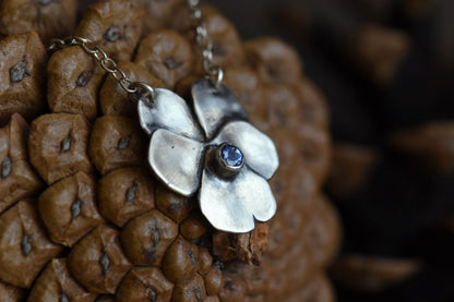 VOILET TANZANITE - ketting