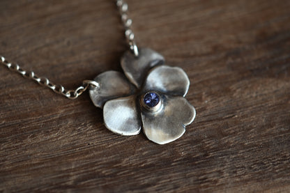 VOILET TANZANITE - ketting
