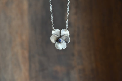 VOILET TANZANITE - ketting