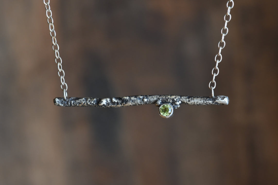 TWIG PERIDOT II - ketting