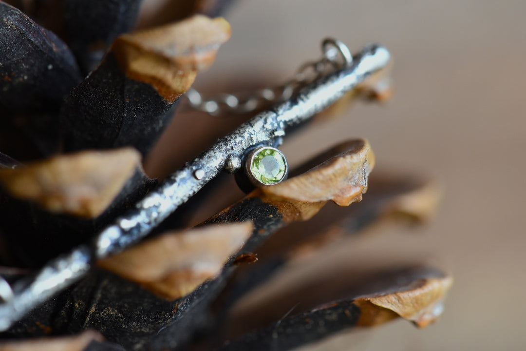 TWIG PERIDOT II - ketting
