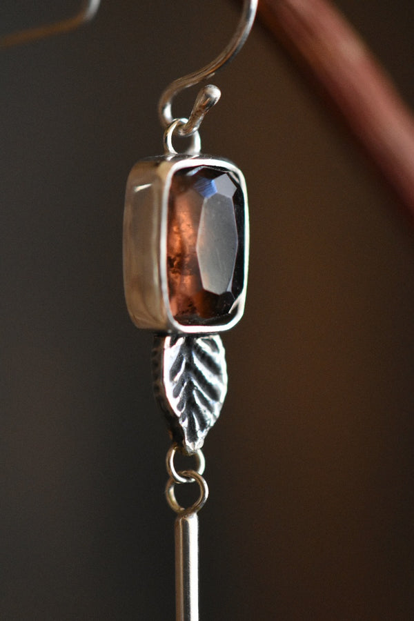 AUTUMN LEAVES TOURMALINE - oorbellen